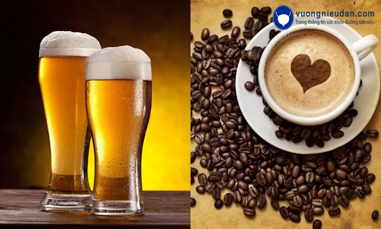 Rượu bia, caffein hay vitamin C... có thể kích thích khiến cơ thể tăng cường bài tiết